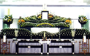 一般葬（ホール仕様）祭壇