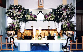 一般葬（自宅仕様）祭壇