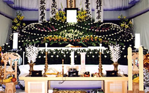一般葬（嶺南地区）祭壇